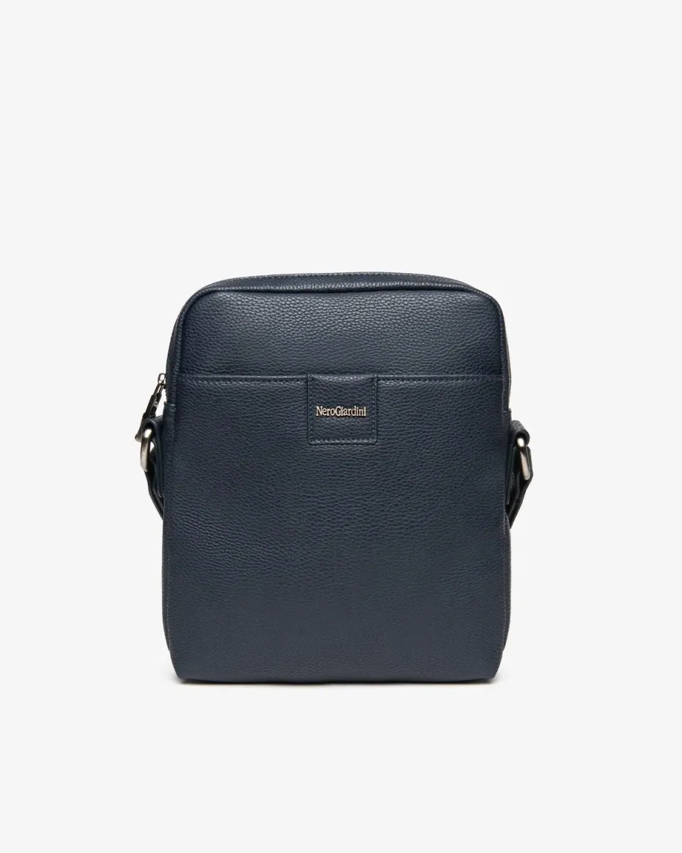NeroGiardini geantă crossbody bărbați piele