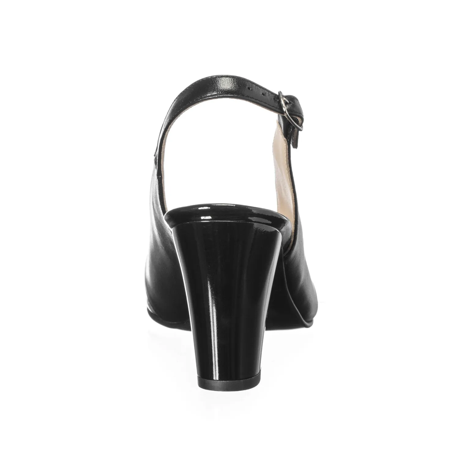 Catinca Shoes R9 NL sandale dama piele negru lac