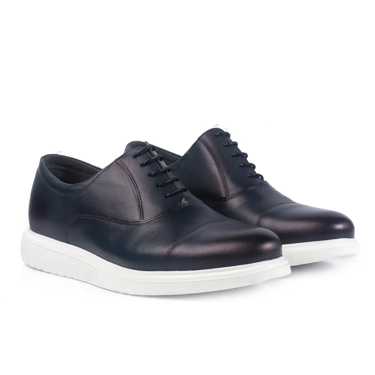 Lucas Shoes 347 Dudu Blue pantofi piele barbati