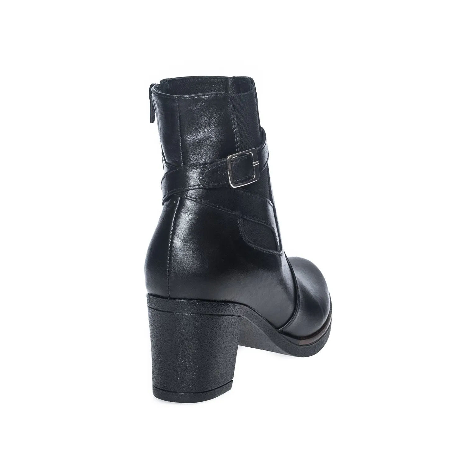 Catinca Shoes GX18 N ghete piele naturala negru