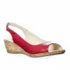 Catinca Shoes SP 29 R sandale dama rosii piele naturala