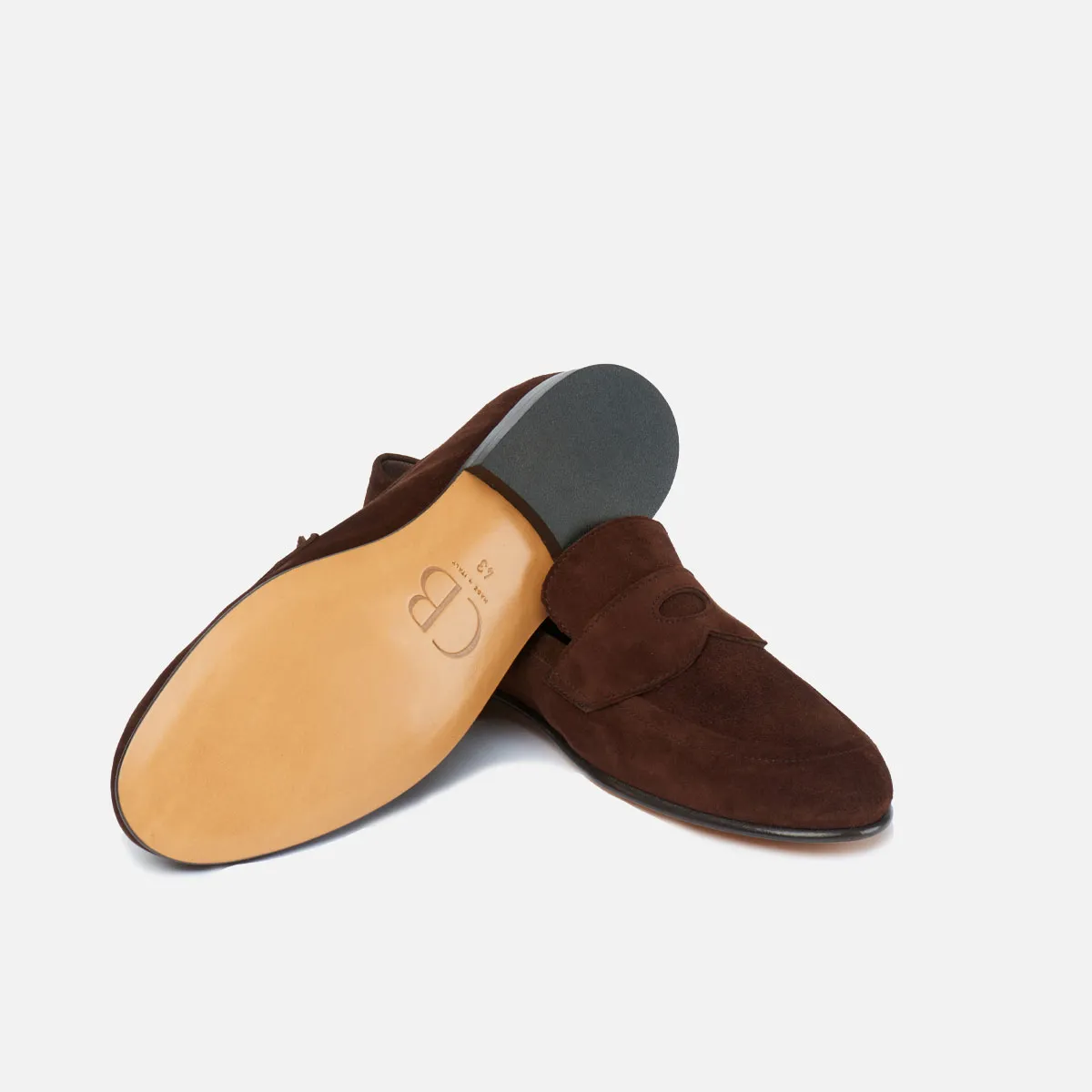 Cecilia Bringheli Fornillo pantofi Slip-on maro piele intoarsa