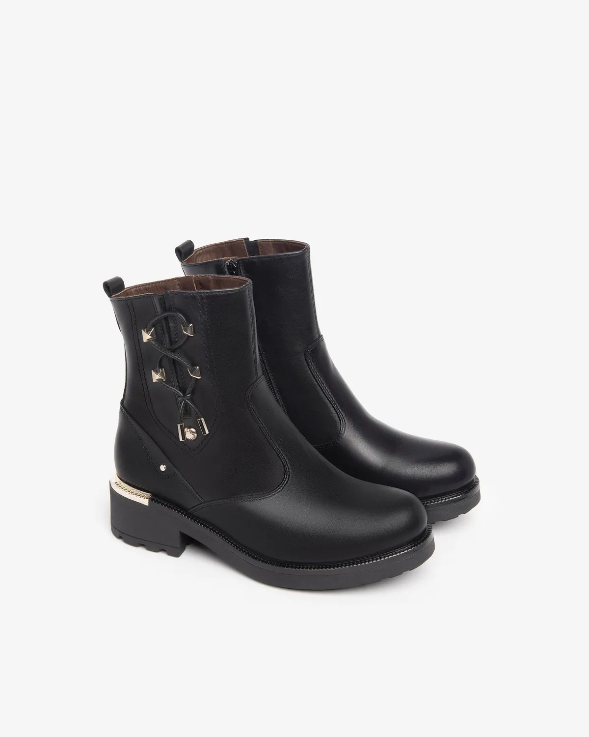 Botine dama NeroGiardini piele toamna-iarna