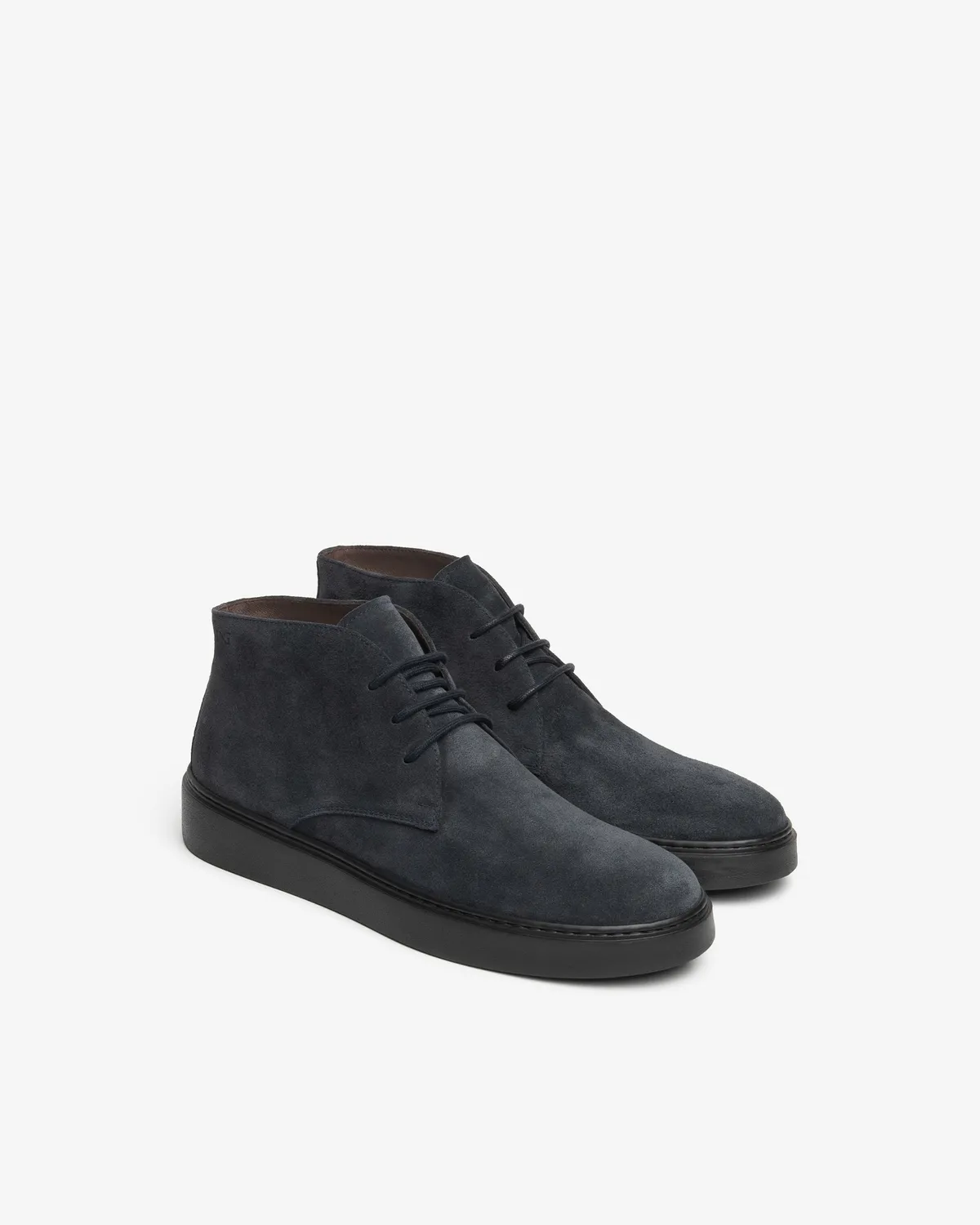NeroGiardini Desert Boots Barbati Velur cu Siret