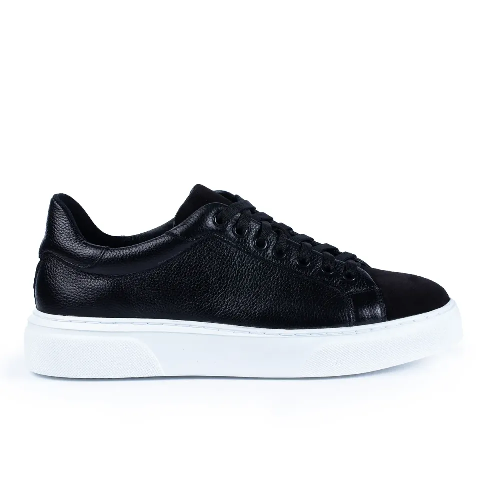 Lucas Shoes Sneaker 510 sneakers negru bizon piele