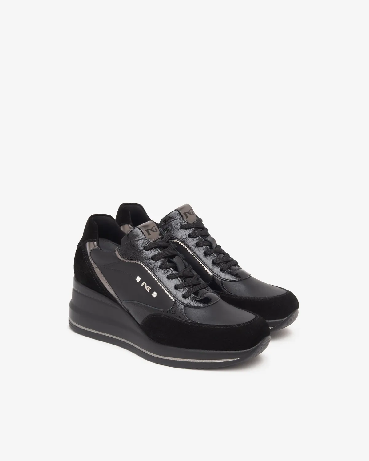 NeroGiardini sneakers dama piele intoarsa toamna