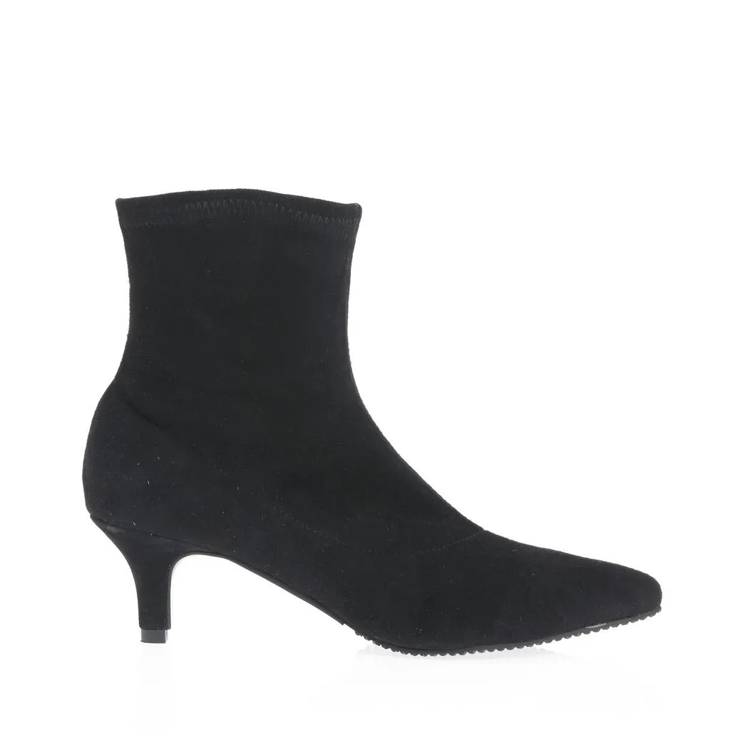 Ana Urbana Shoes Larisa botine negre toc stiletto