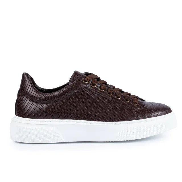 Lucas Shoes 510 sneakers piele mexic maro