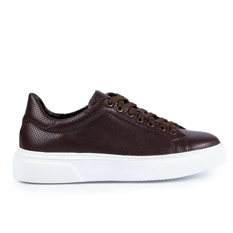 Lucas Shoes 510 sneakers piele mexic maro