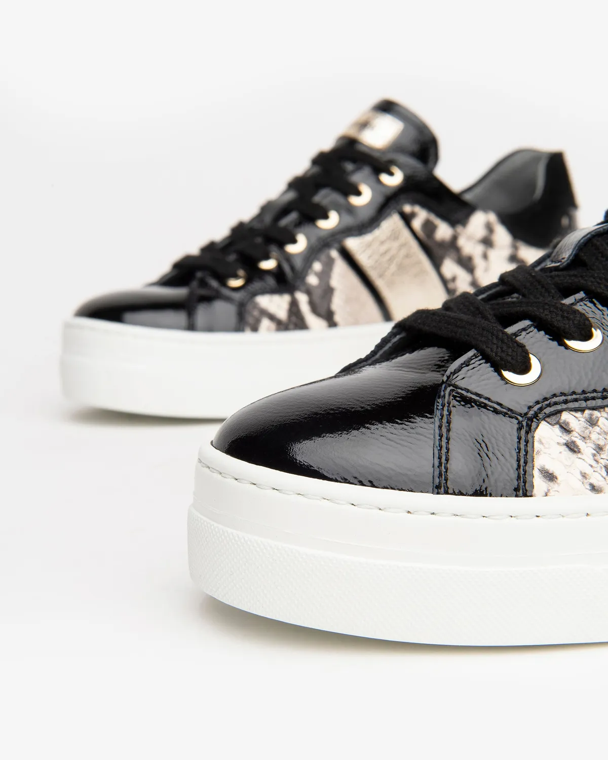 NeroGiardini sneakers dama piele print piton 3,5 cm