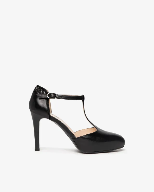 NeroGiardini pantofi piele dama decupati elegant