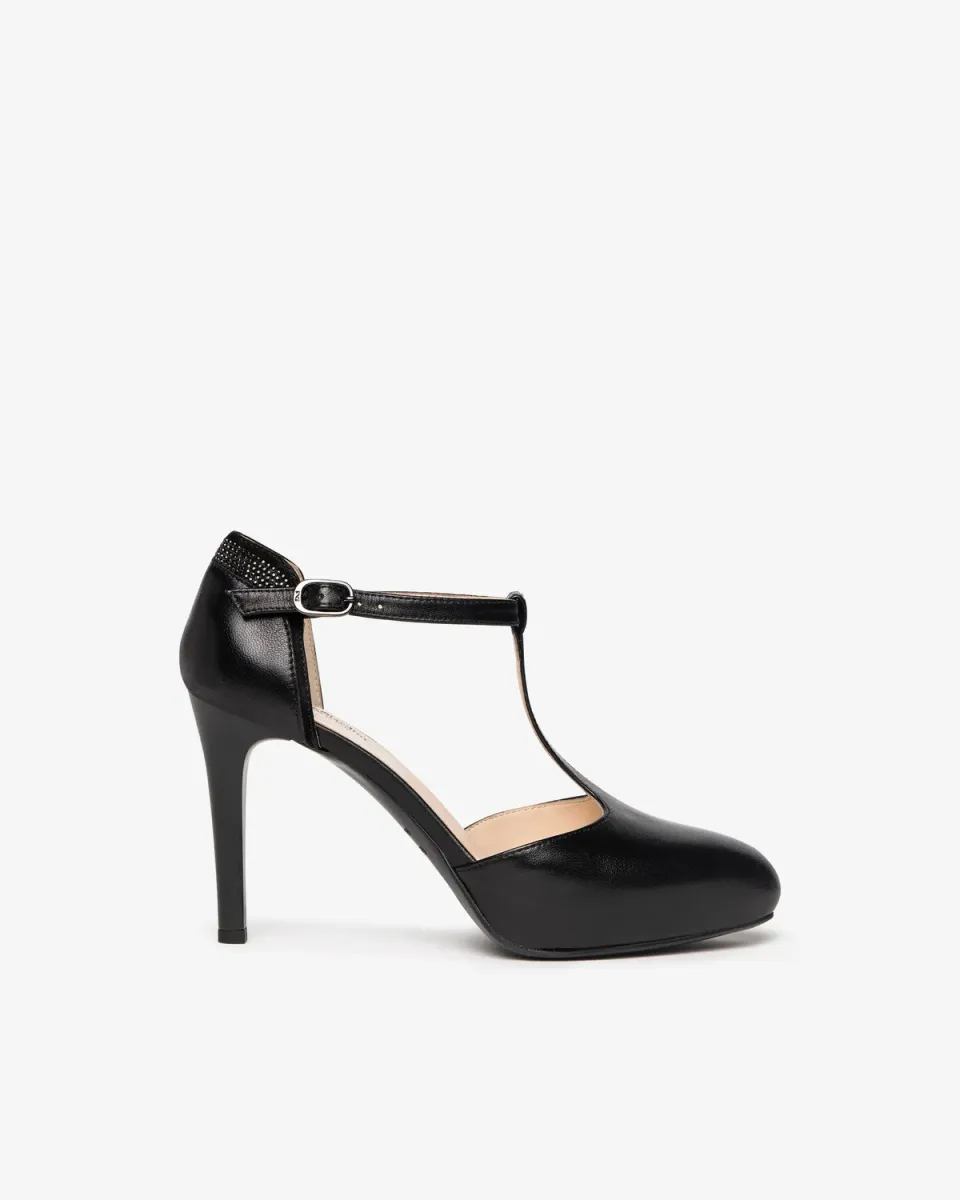 NeroGiardini pantofi piele dama decupati elegant