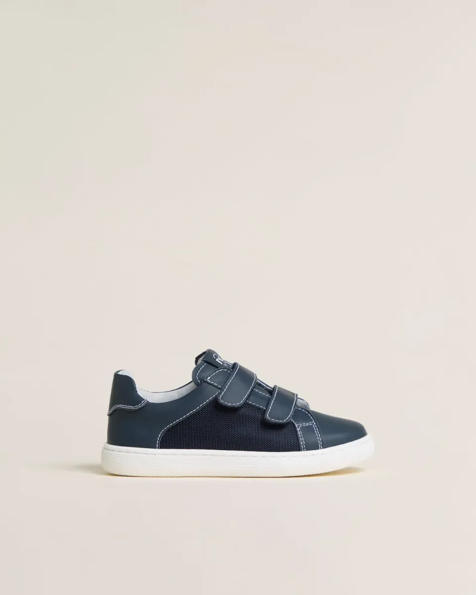NeroGiardini Junior adidasi baieti textil piele