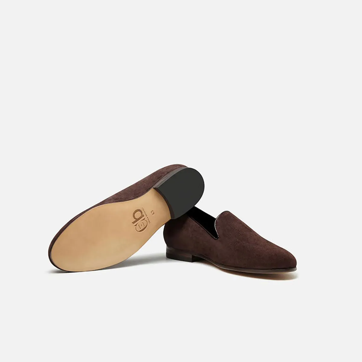 Cecilia Bringheli Positano pantofi slip-on maro închis