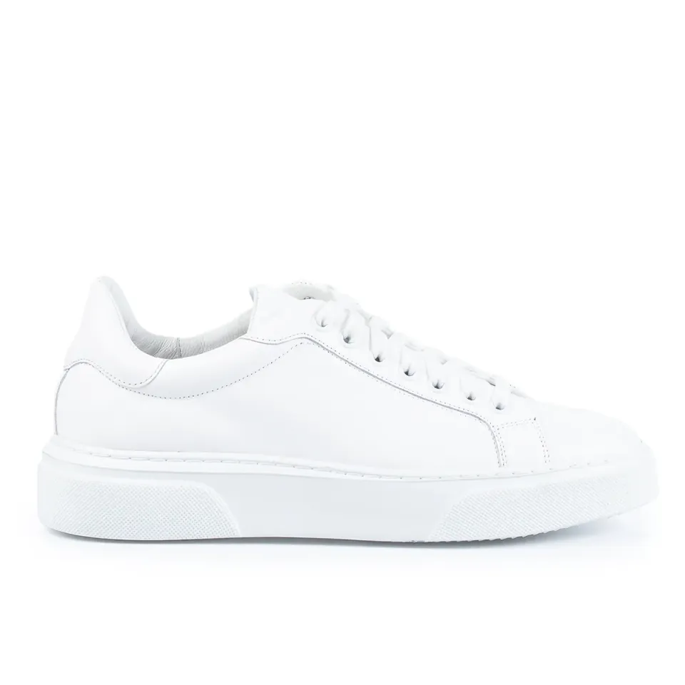 Lucas Shoes Sneaker 510 sneakers albi piele naturala
