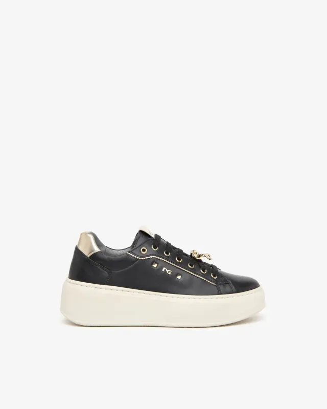 NeroGiardini sneakers dama piele textil respirabil