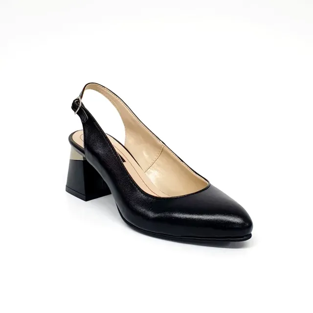 Catinca Shoes D20 NB sandale dama negre piele box