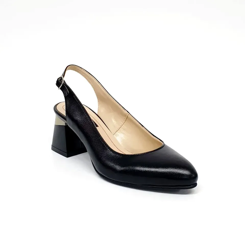 Catinca Shoes D20 NB sandale dama negre piele box