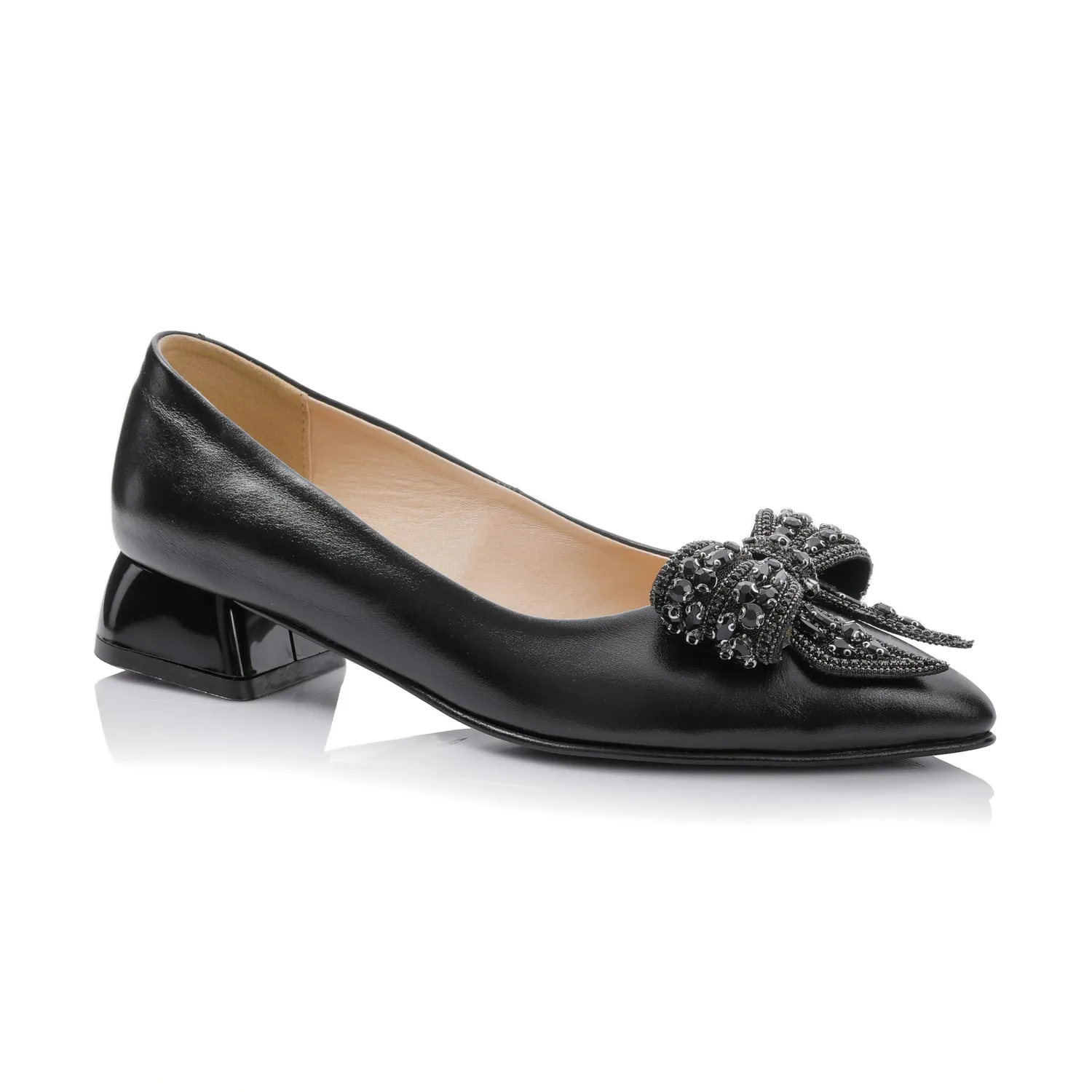 Catinca Shoes BL8 NE balerini piele negru box