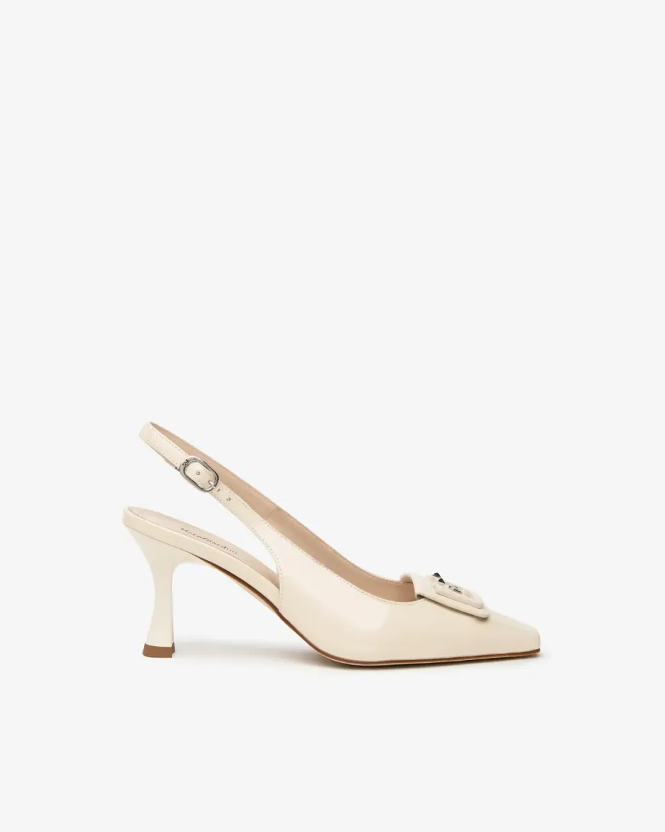 NeroGiardini Pantofi Slingback Piele Lacuita Dama
