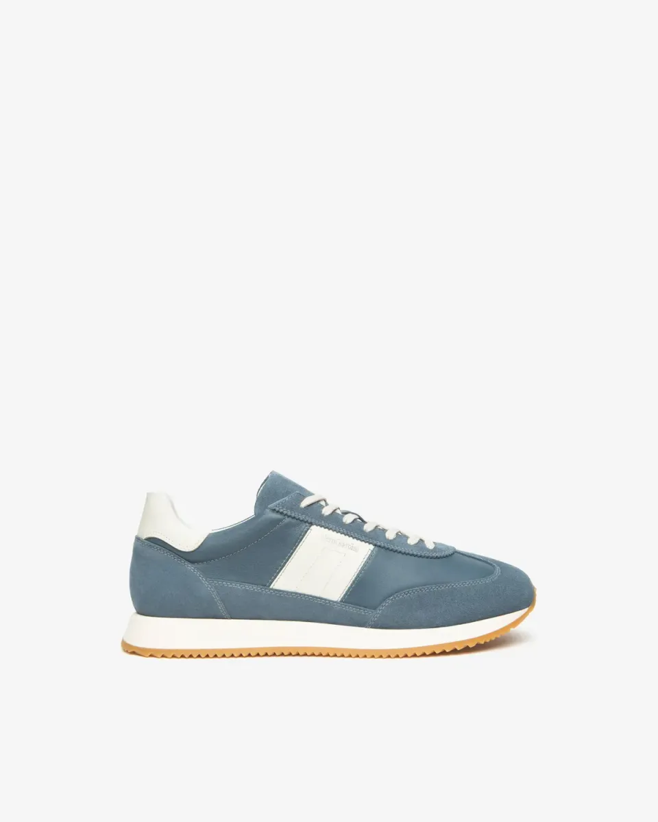 Sneakers barbati NeroGiardini piele intoarsa vara