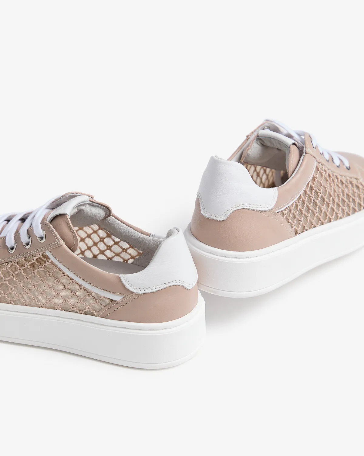 NeroGiardini sneakers fete material tehnic vara
