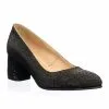 Catinca Shoes A2 PN pantofi dama piele naturala poney negru