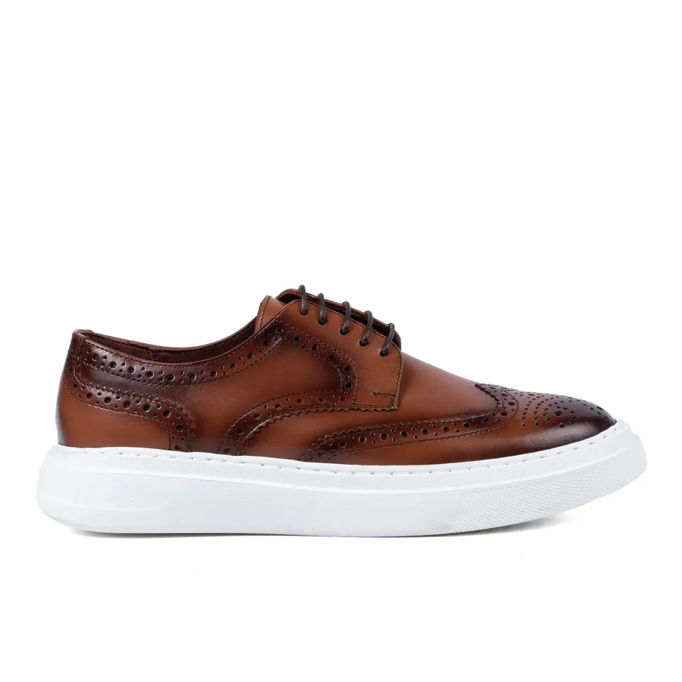 Lucas Shoes Sneaker 519 Chile sneakers coniac piele