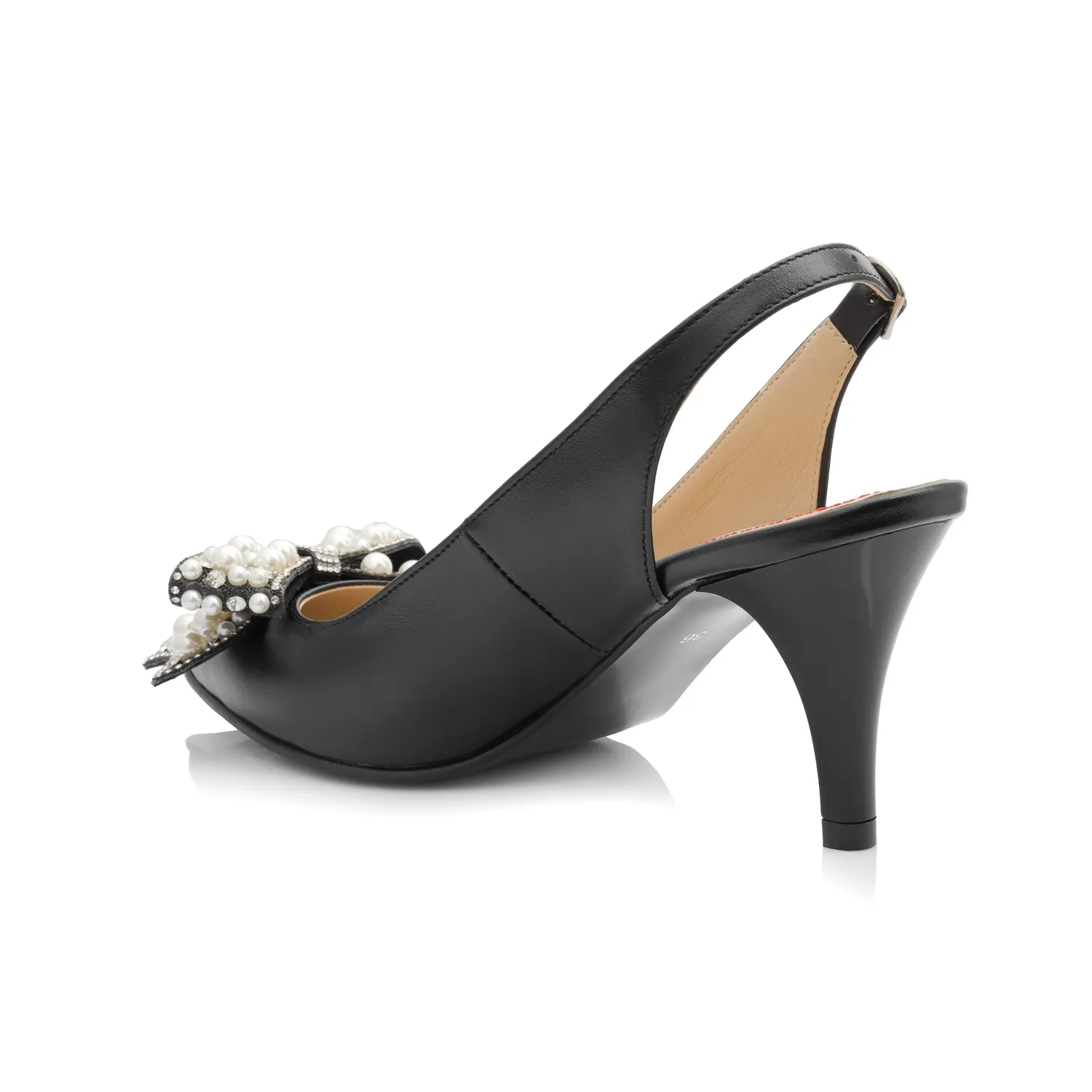 Catinca Shoes D57M NE sandale dama piele negre box