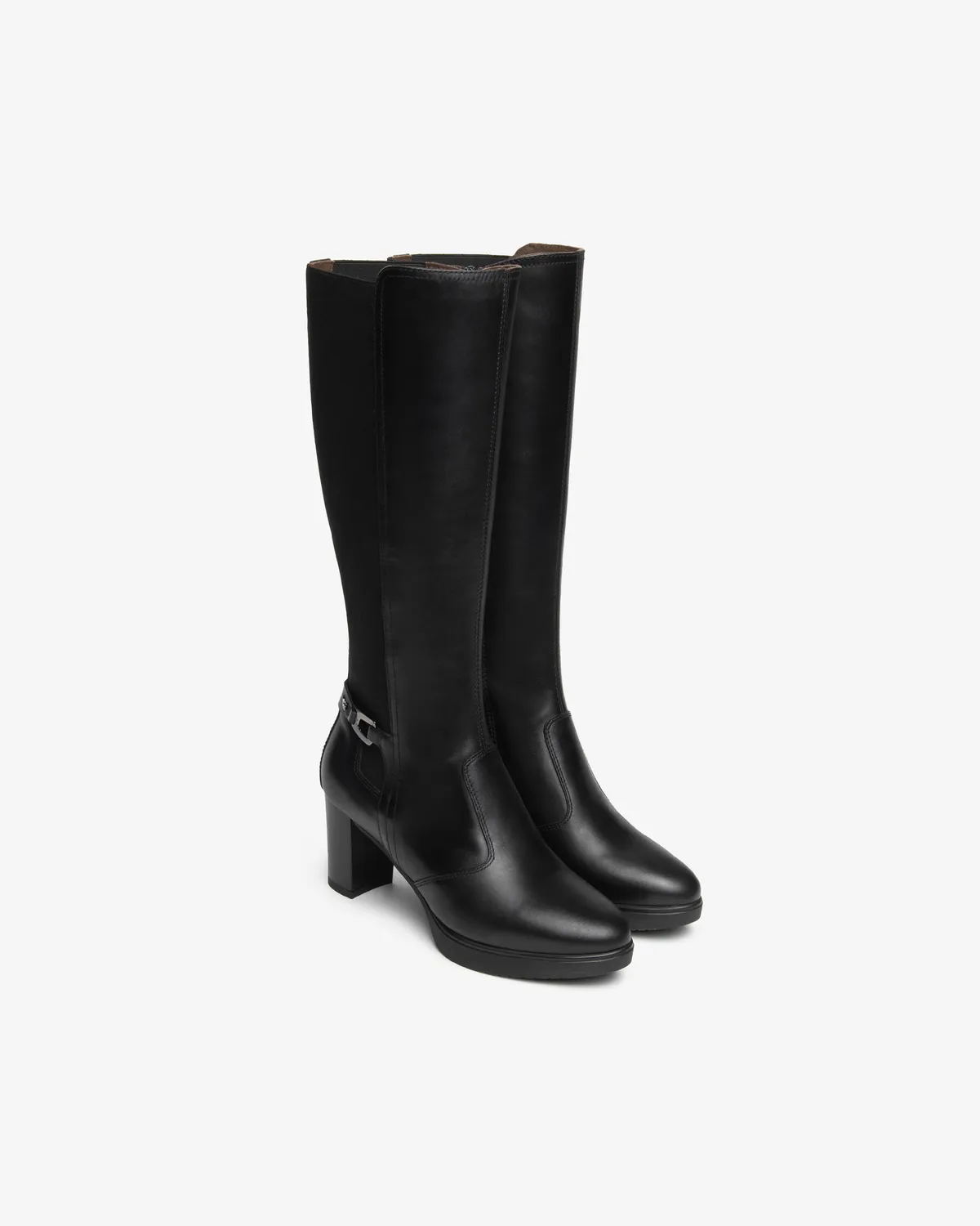 NeroGiardini cizme platforma piele dama toc 70