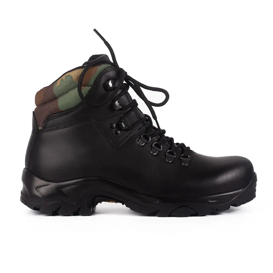 Lucas Shoes 384 bocanci barbati negru camuflaj