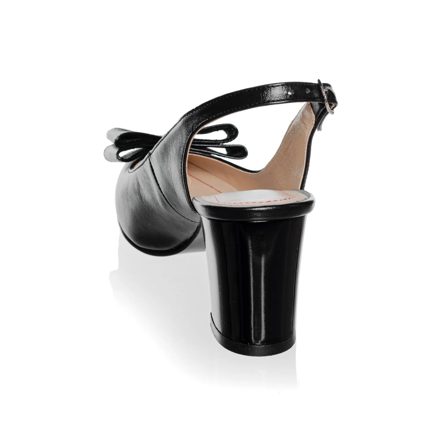 Catinca Shoes D18 N sandale dama negre piele naturala
