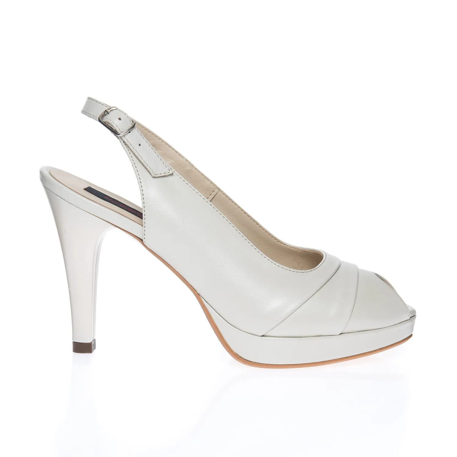Catinca Shoes R9 BS sandale damă piele bej sidef