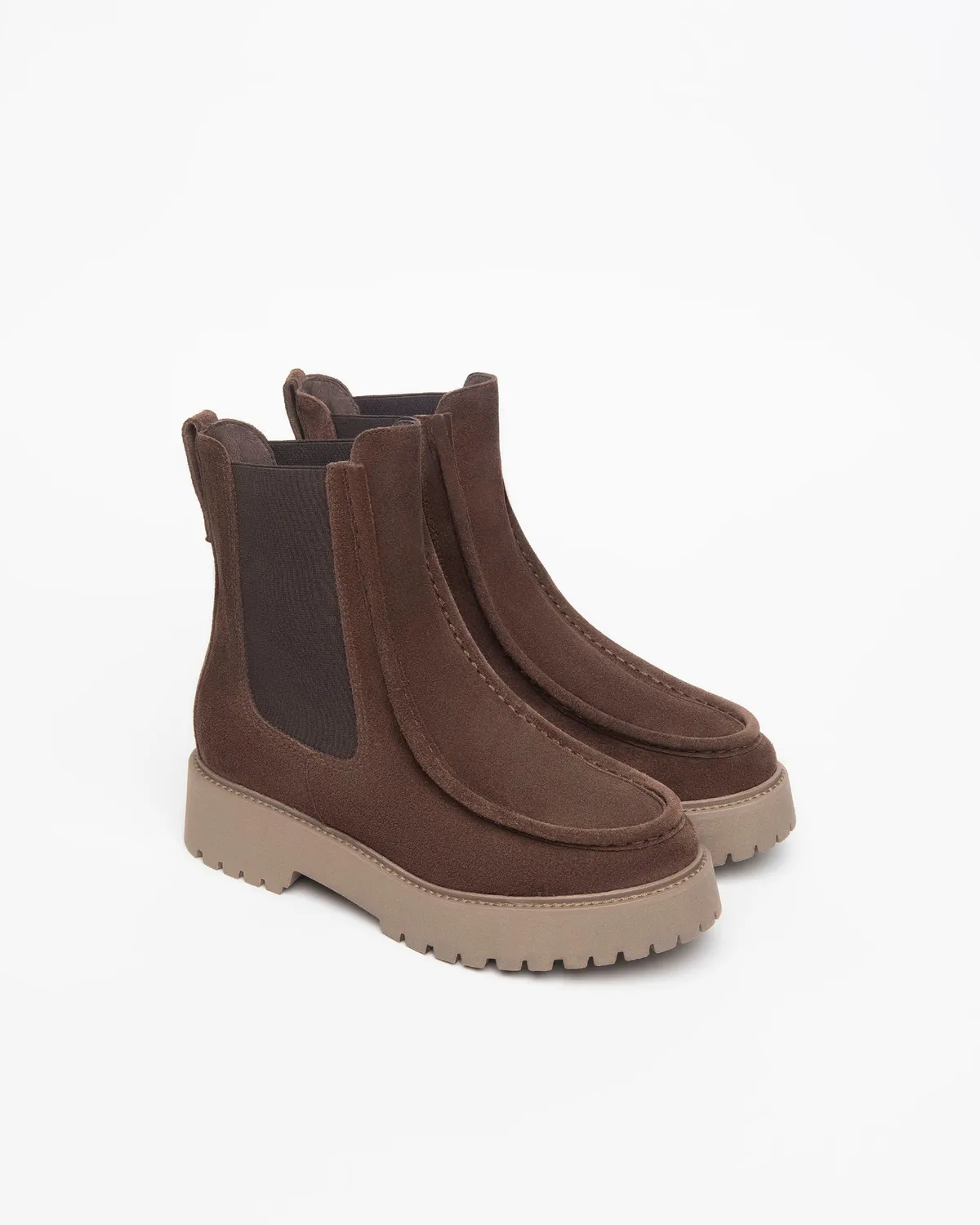NeroGiardini botine chelsea dama piele intoarsa