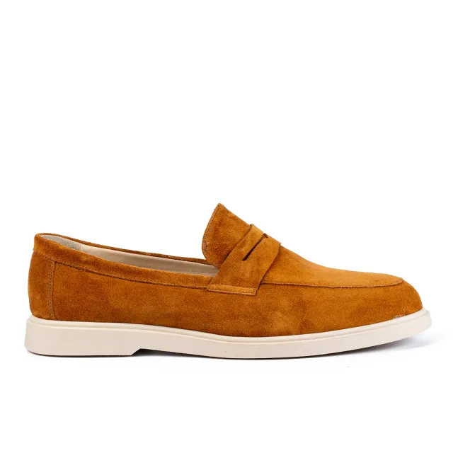 Lucas Shoes Ezra Bej Autumn mocasini velur bej