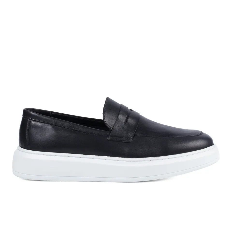 Lucas Shoes Ezra loafers piele negru barbati
