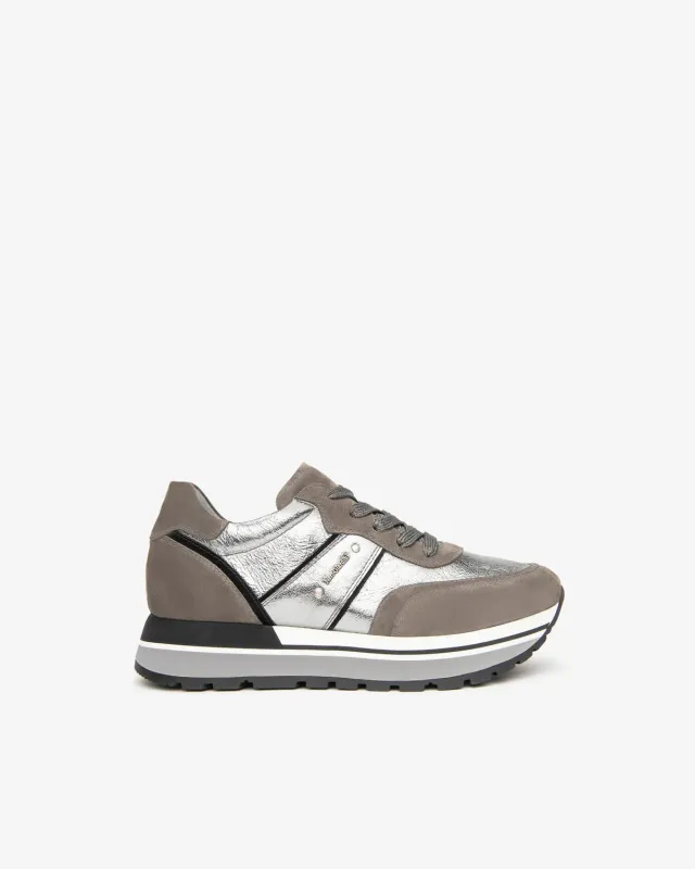 NeroGiardini sneakers piele intoarsa dama casual