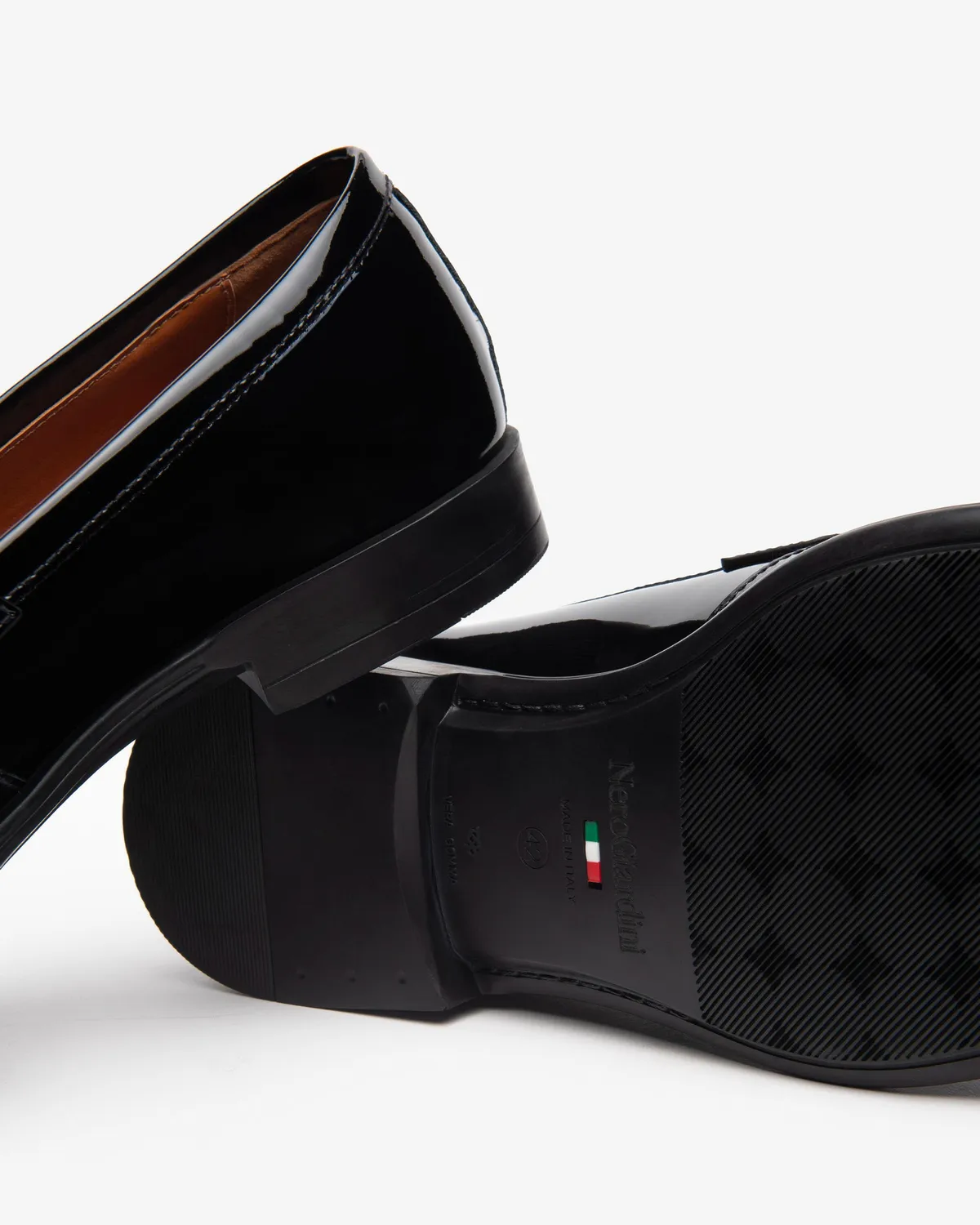 NeroGiardini Premium Mocasini Barbati Piele Lacuita Ceremonie
