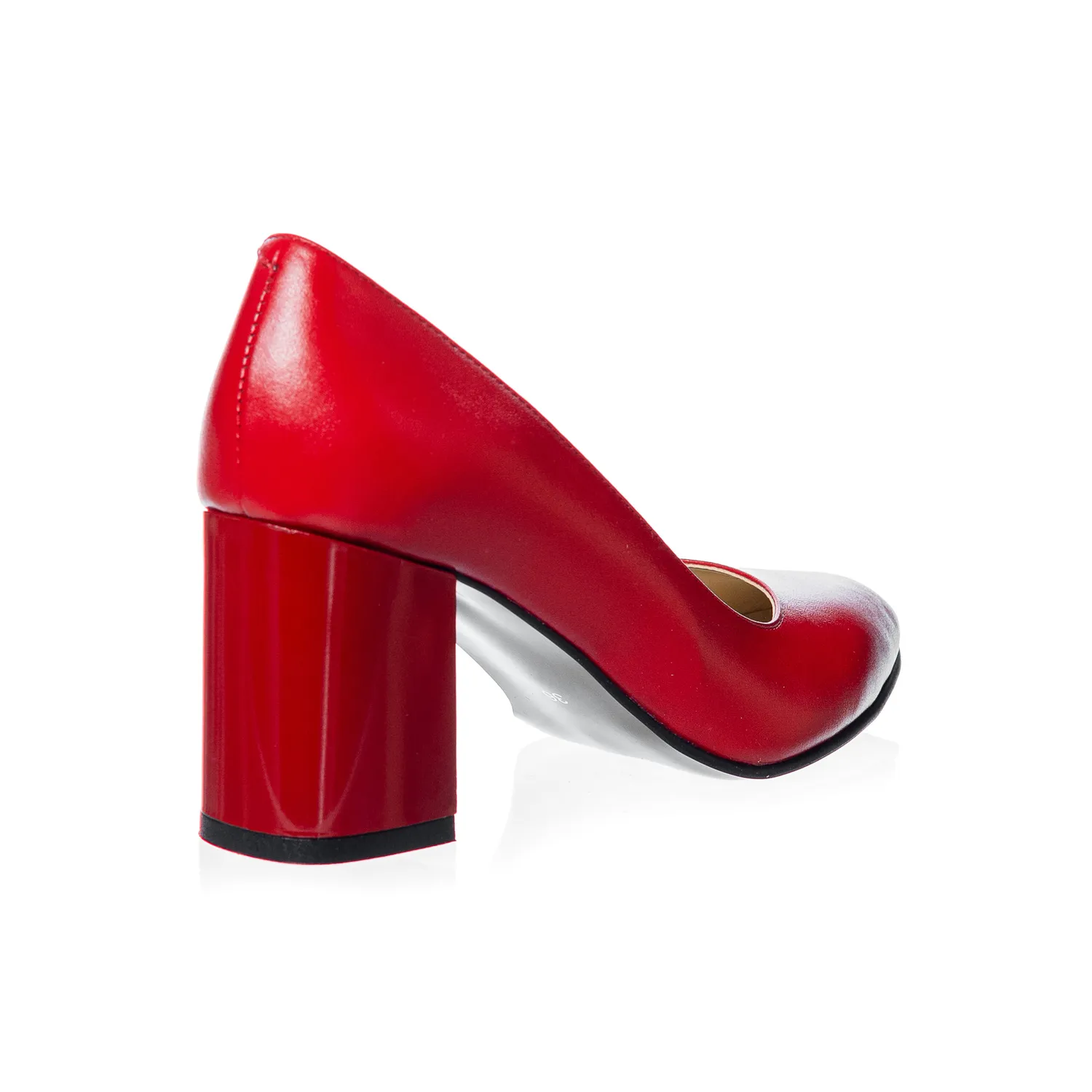 Catinca Shoes R7 RB pantofi piele naturala rosu box