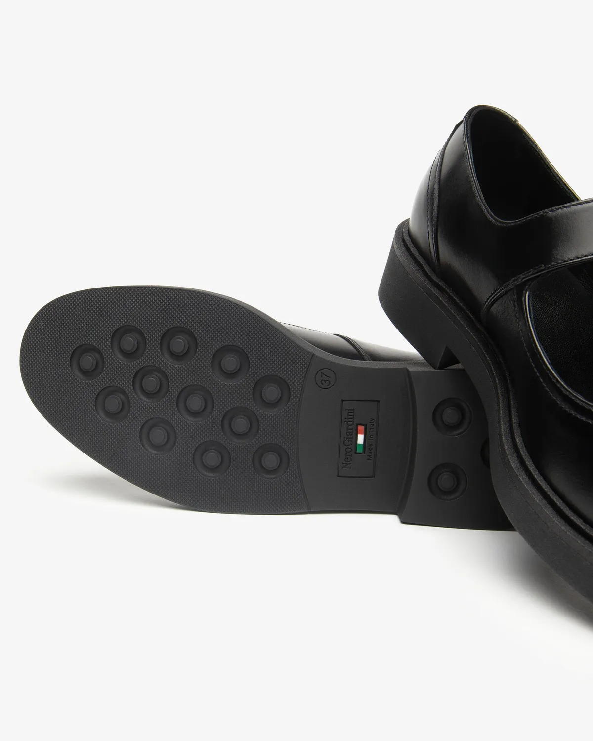 NeroGiardini pantofi Mary Jane damă piele toc bloc 35 mm