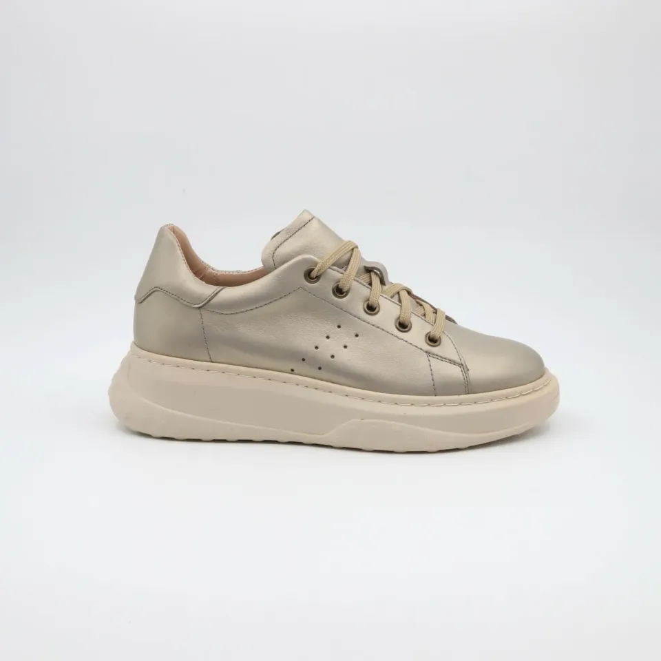 Lucas Shoes 5101 RV sneakers khaki piele