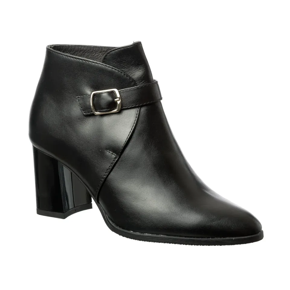 Catinca Shoes GX35 NB botine dama negre piele box