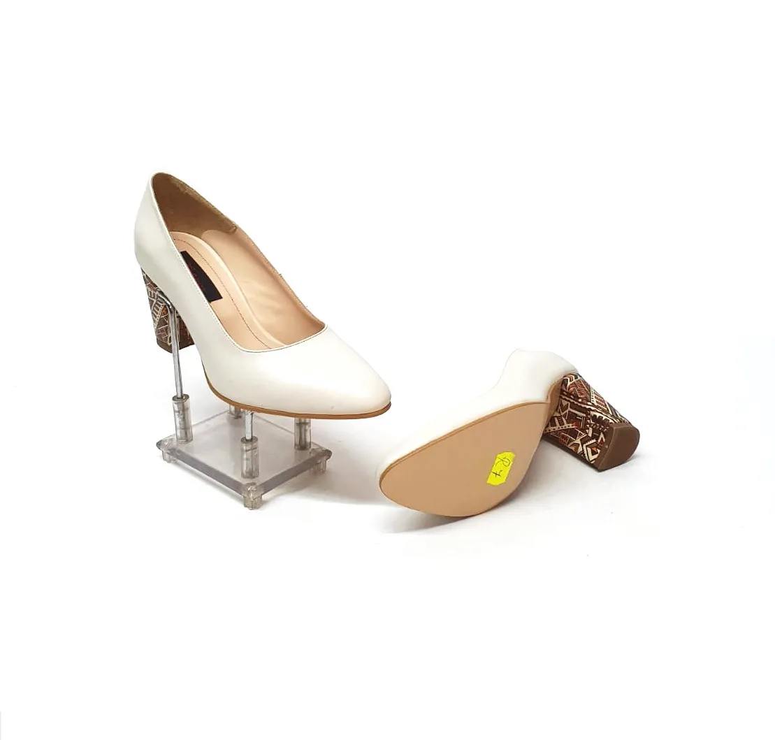 Catinca Shoes R7 BSTM pantofi dama piele naturala bej-maro