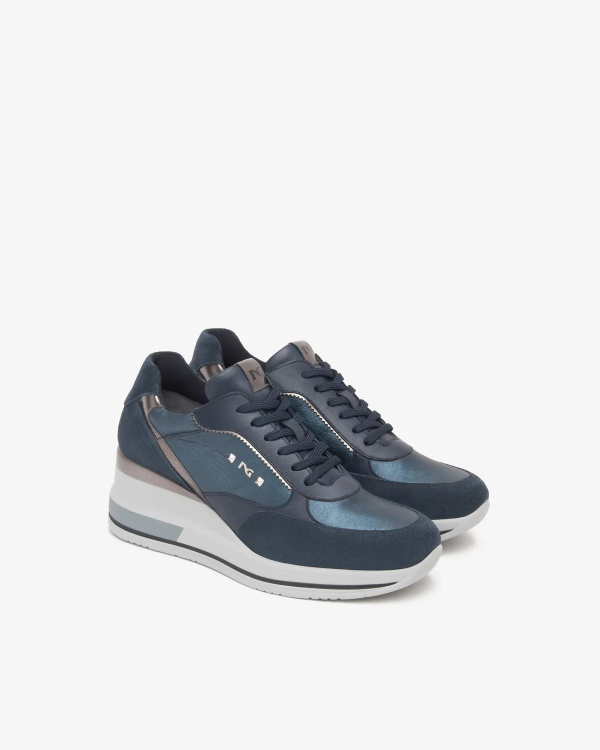 NeroGiardini sneakers dama piele lac tehnic iarna