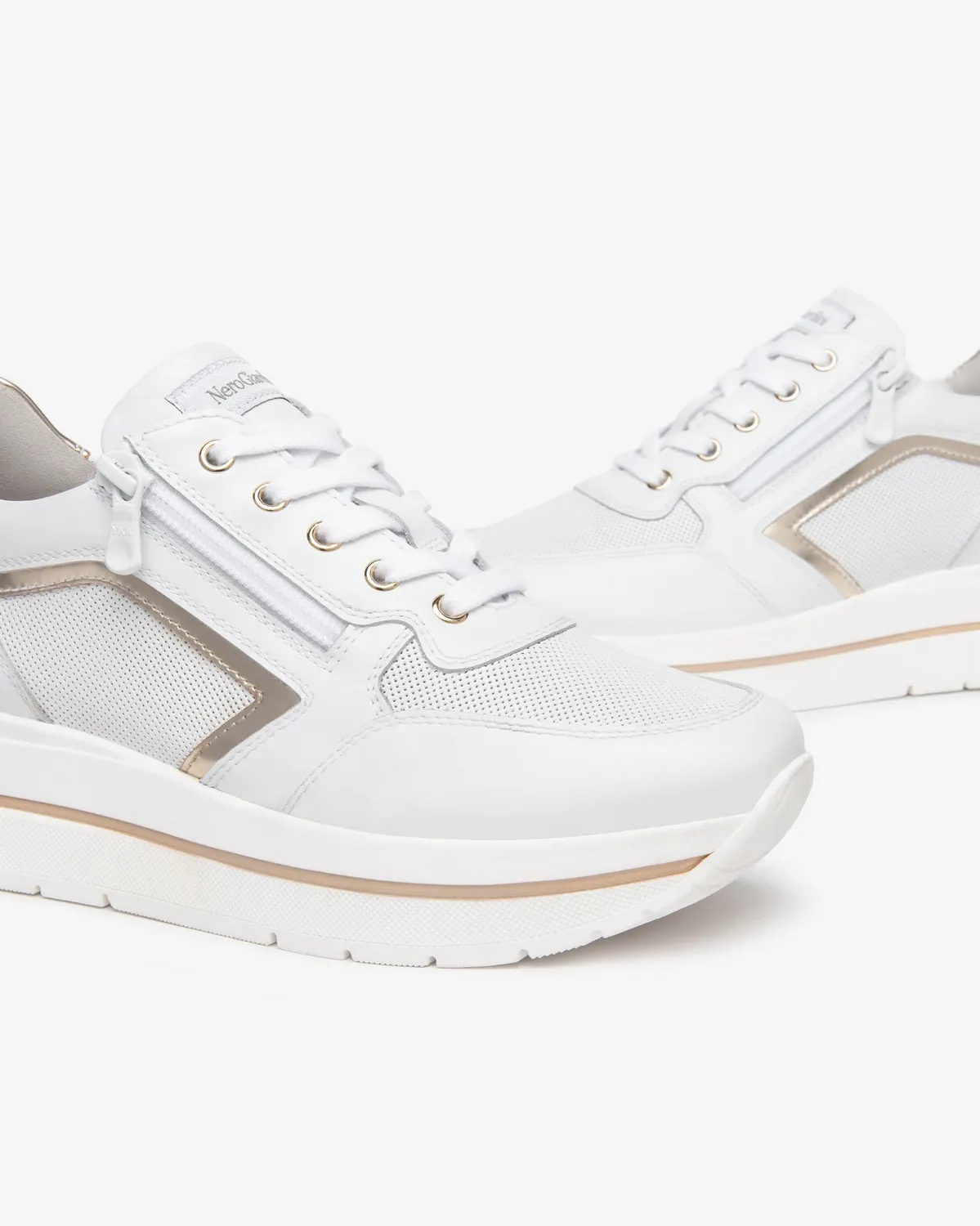 NeroGiardini sneakers dama piele material textil DryGo