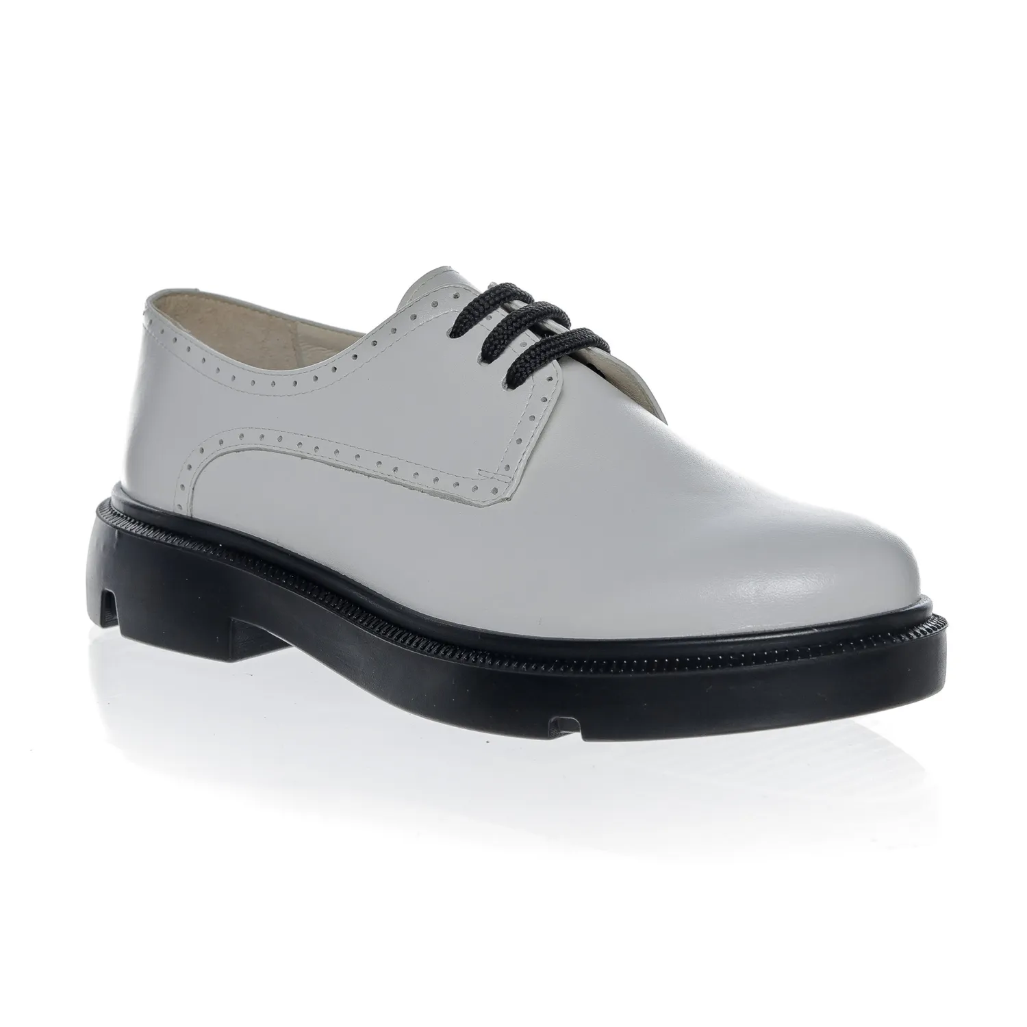 Catinca Shoes G10 AB pantofi dama piele alb box