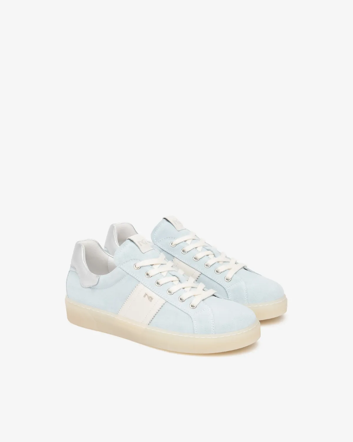 NeroGiardini sneakers velur piele damă Memory