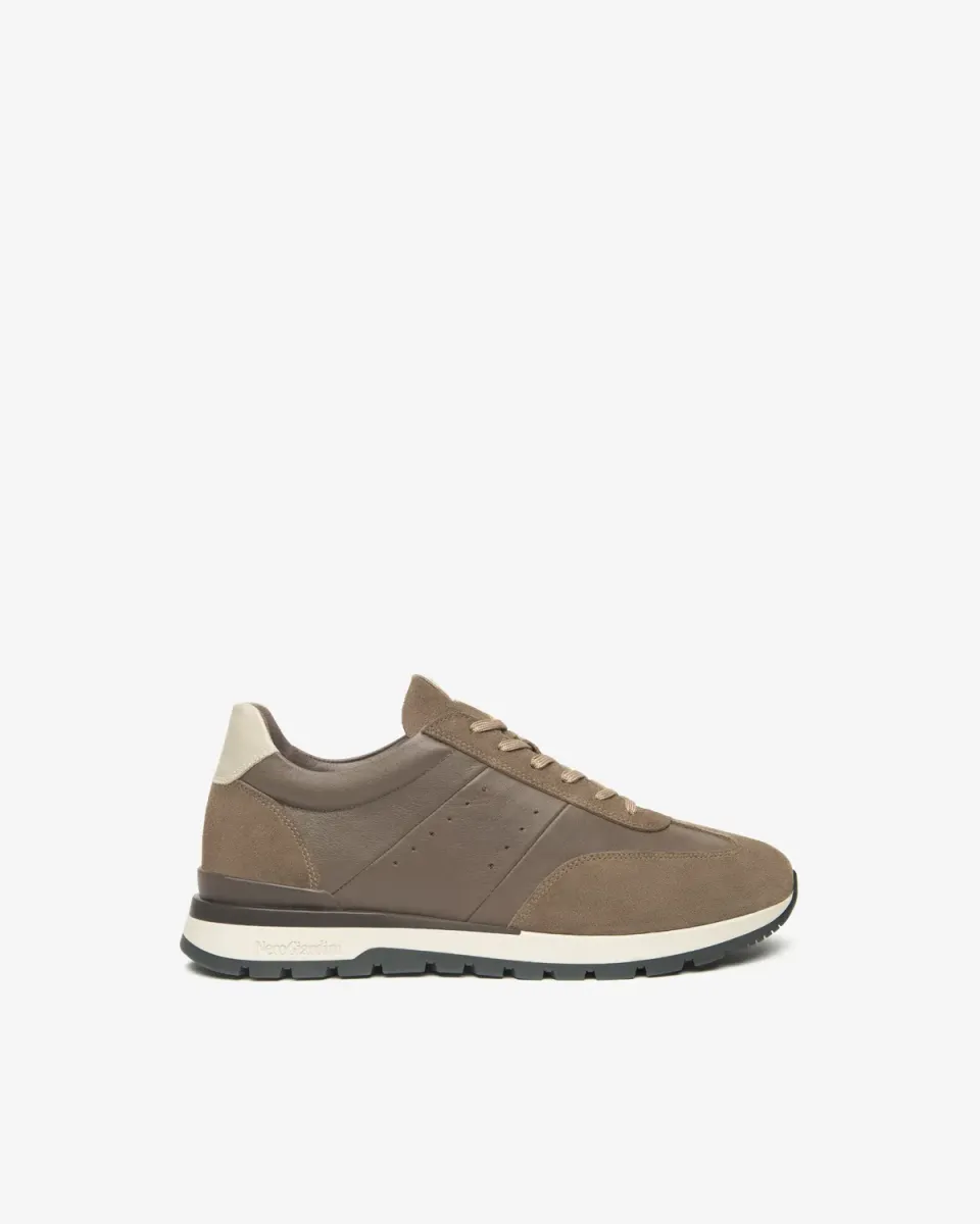 NeroGiardini sneakers barbati piele cu brant memory