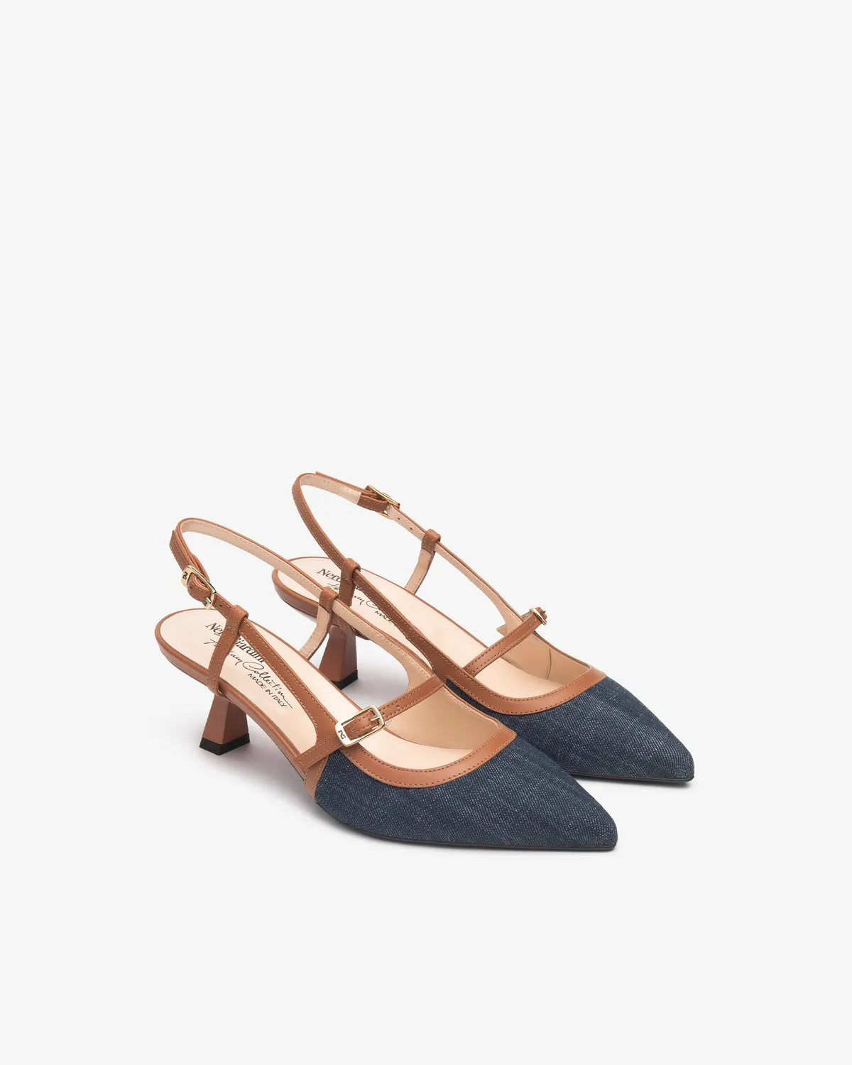 NeroGiardini pantofi slingback piele dama birou