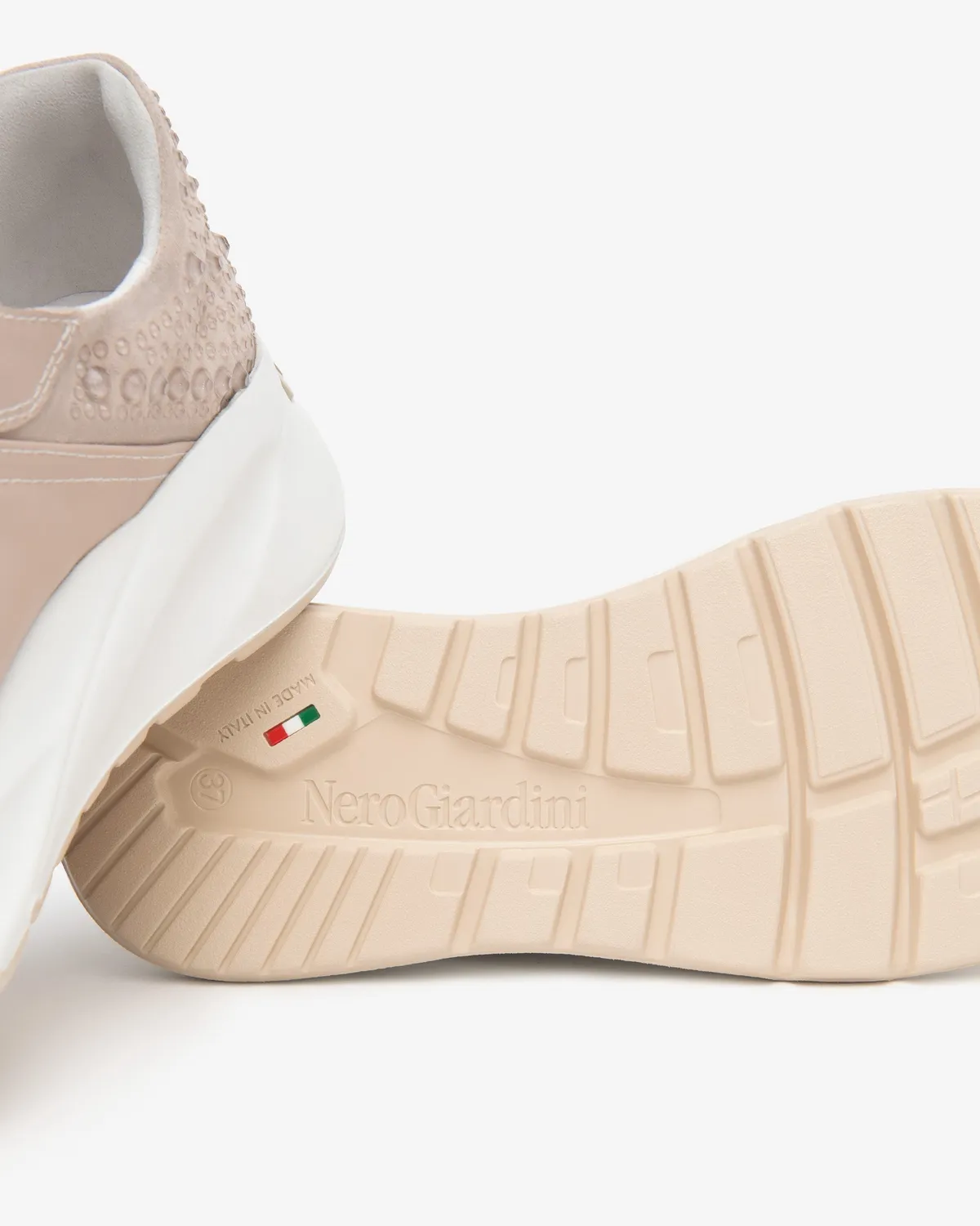 NeroGiardini sneakers dama piele intoarsa memory